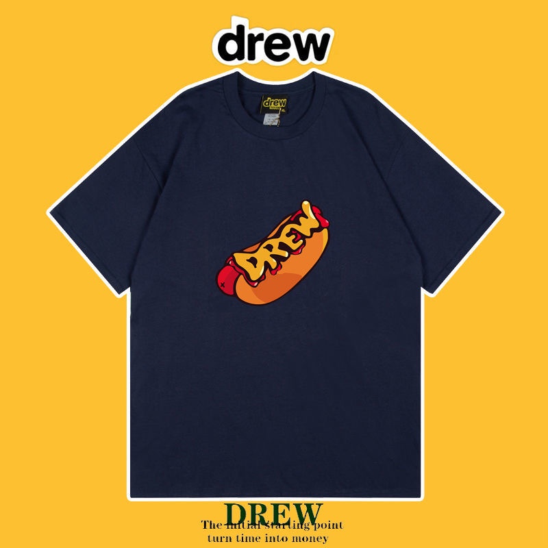 drew-house-ins-fashion-unisex-cotton-oversized-t-shirt-loose-versatile-outdoor-sports-leisure-t-shirt-01