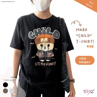 เสื้อยืดแฟชั่น cotton T-shirt Mark Lee NCT Shirt | Mark Child | Nct Series | Kpop Shirt by sayzco