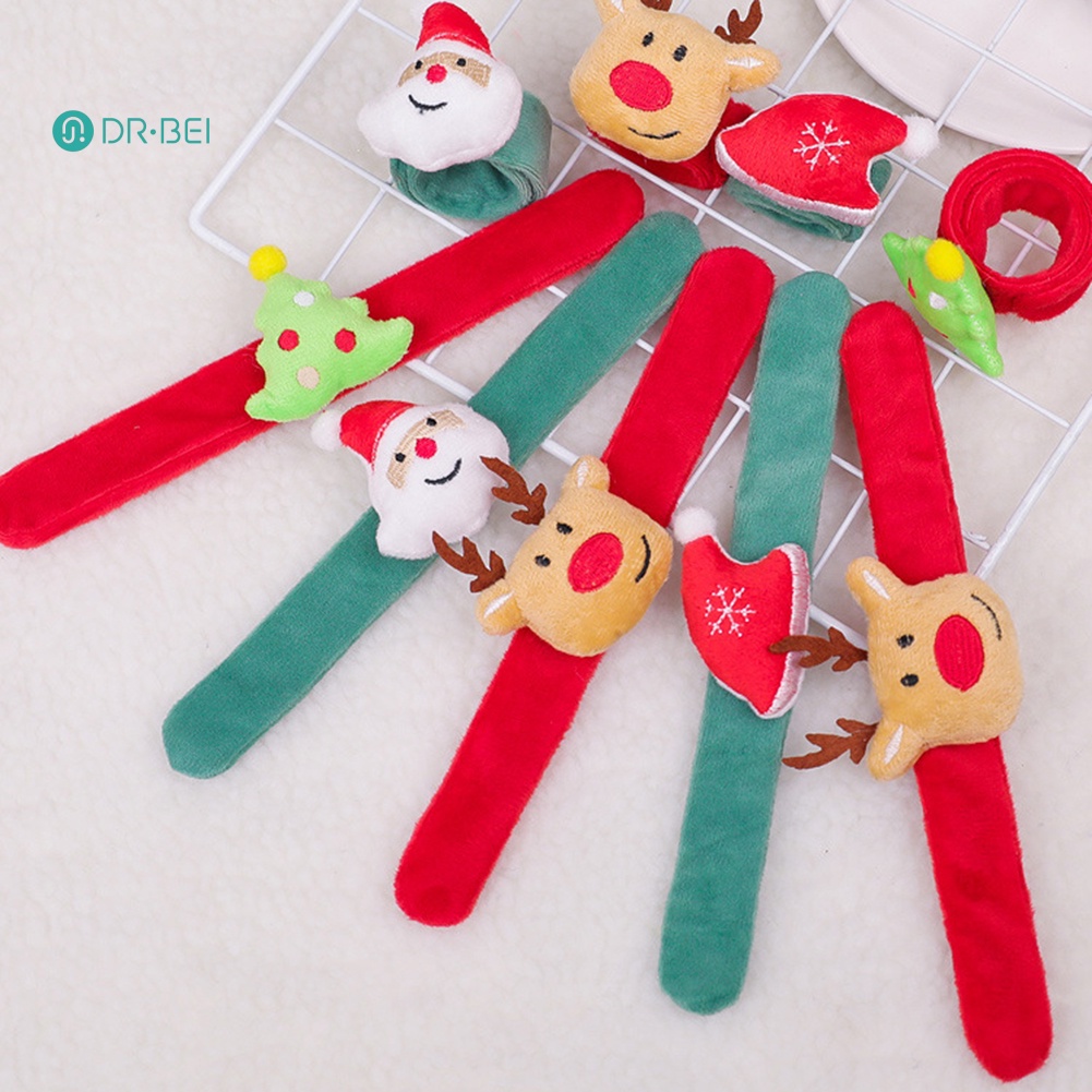 dr-bei-คริสต์มาส-ซานต้า-กวาง-หมวก-ต้นไม้-ตบวงกลม-สร้อยข้อมือ-สายรัดข้อมือ-ปาร์ตี้-เด็ก-ของขวัญ