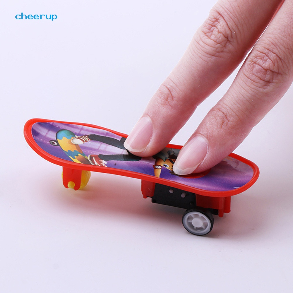 cheearup-ของเล่นสเก็ตบอร์ดนิ้วมือ-พลาสติก-ขนาดเล็ก-เพื่อการเรียนรู้เด็ก