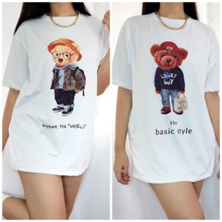 C&amp;B Oversized Teddy Bear Graphic Shirts (UNISEX)_02