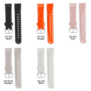 สายนาฬิกาข้อมือซิลิโคนเจลลี่ สีพื้น สําหรับ Smart Watche sUltra 8 7 6 SE 54321 ขนาด 44/42/40/49/41/45มม.ระบบสีมาการอง