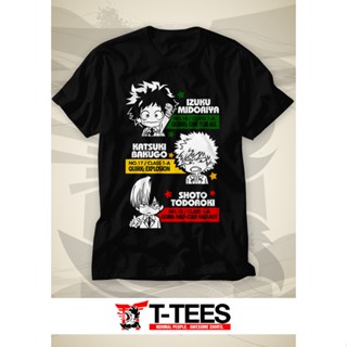 Anime T-shirt - My Hero Academy - BNHA - Deku, Kacchan, Shoto Todoroki Boku No Hero Academia_04