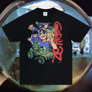 Homeward Bound เสื้อยืดคอกลม Gorillaz