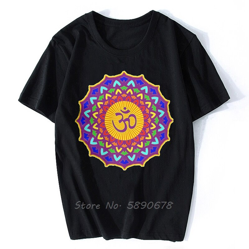 leisure-7th-chakra-mandala-yoga-om-t-shirts-men-o-neck-t-shirts-buddhism-buddha-spiritual-religion-short-sleeve-tee-04