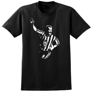 Alan Shearer Football Icon T-shirt - Classic Retro Newcastle FC Fan Tee Shirt_04