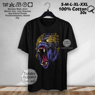 Kaos Distro King Gorila Fire Eye Gorilla King Kong - เสื้อยืด ผ้าฝ้าย สําหรับผู้ชาย ผู้หญิง 30s - TW9486_01