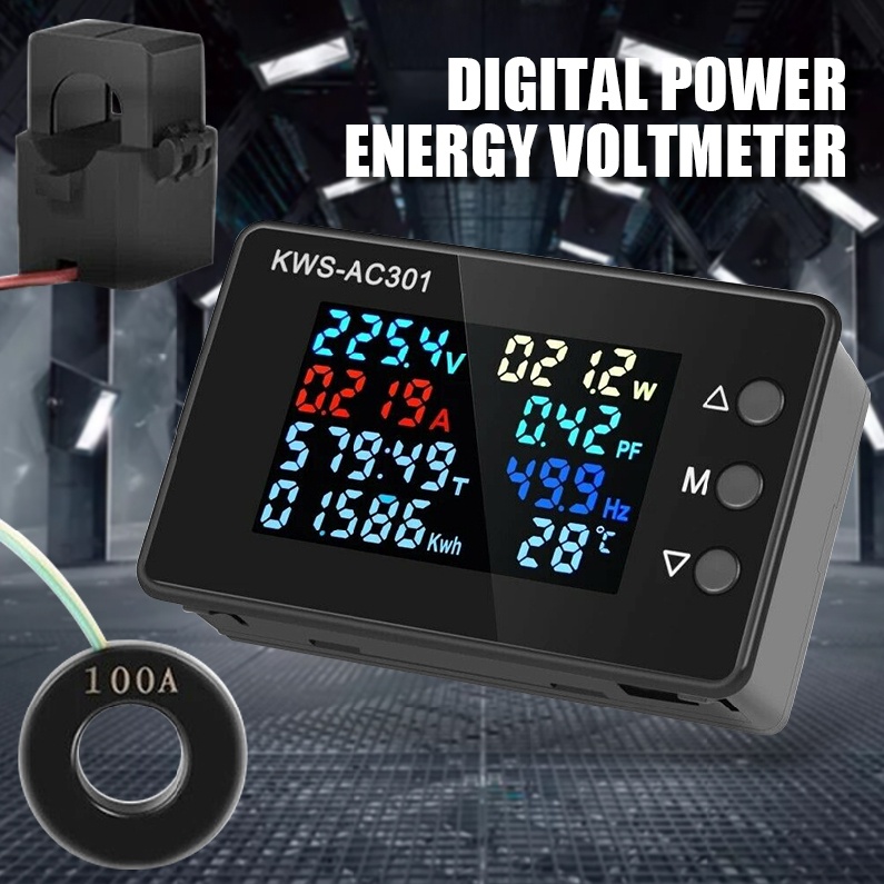 baomy-new-8-in-1-50-300v-100a-digital-power-energy-voltmeter-ammeter-voltage-kwh-meter
