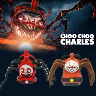 ใหม่ Choo-Choo Charles ตุ๊กตาฟิกเกอร์ เกมสยองขวัญ แมงมุม แบบนิ่ม สําหรับเด็ก