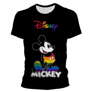 Mickey Mouse 3D T Shirt Men Women Disney Cartoon Anime Printed T-shirt Summer Short Sleeve Tops Cool Tees_03