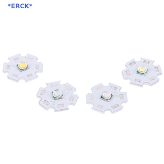 Erck&gt; ชิป LED CREE XML2 XM-L2 10W สีขาว แดง เขียว น้ําเงิน เหลือง พลังงานสูง และ PCB 16 20 มม.