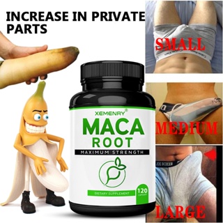 Maca Root Capsules 15,000 มก. ทุกเพศ - เทียบเท่าสารสกัดเข้มข้น 10 เท่า - [กำลังสูงสุด] - ไม่มีฟิลเลอร์ - ผ่านการทดสอบจาก