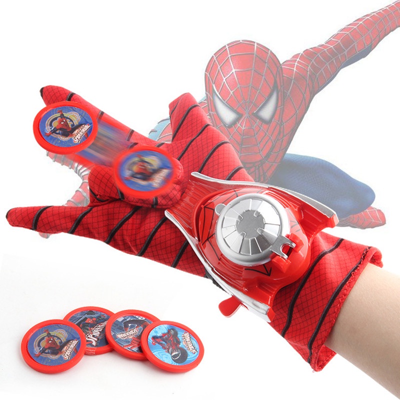 ใหม่-ฟิกเกอร์-pvc-รูปซุปเปอร์ฮีโร่-the-avenger-marvel-spiderman-hulk-glove-ของเล่นสําหรับเด็ก