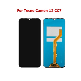 ชุดประกอบหน้าจอสัมผัส LCD สําหรับ Tecno Camon 12 Pro CC9 Camon 12 Air CC6 CC7