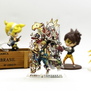 Final Fantasy IX FF 9 group Zidane Garnet VIVI โมเดลฟิกเกอร์อะคริลิค ของเล่นสําหรับเด็ก