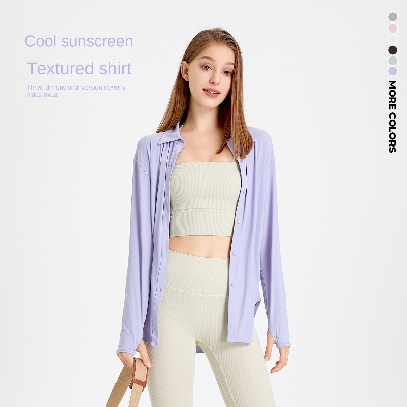 fenin-เสื้อกีฬาแขนยาว-ป้องกันแดด-ทรงหลวม-ftl75f