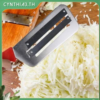 เครื่องตัดผักสแตนเลสกะหล่ำปลีมือหั่นครัวคู่มือตัดสำหรับการทำโฮมเมด Colestraw หรือกะหล่ำปลีดอง Cynthia