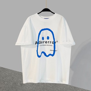 Cdg ADER เสื้อยืดลําลอง แขนสั้น คอกลม พิมพ์ลายผี ทรงหลวม แฟชั่นฤดูร้อน สําหรับผู้ชาย