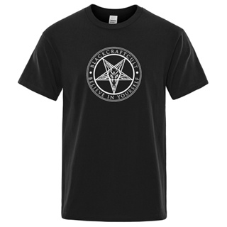 [S-5XL]Gzhd เสื้อยืดผ้าฝ้าย 100% พิมพ์ลายดาวห้าแฉก Gothic Occult Satan Big Vogue แนวสร้างสรรค์ เข้าได้กับทุกชุด สํา_04