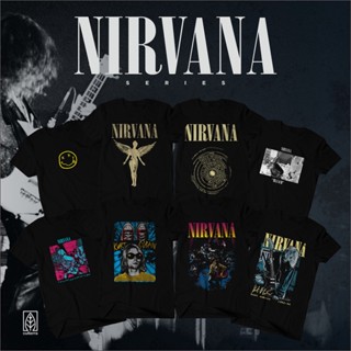 เสื้อยืด พิมพ์ลายวง NIRVANA SERIES NIRVANA KURT COBAIN METAL ROCK Music สําหรับผู้ชาย