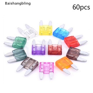 BSBL  60pcs Mini Blade Fuses Auto Car Truck Assortment Fuse Kit 5A 10A 15A 20A 25/30A BL