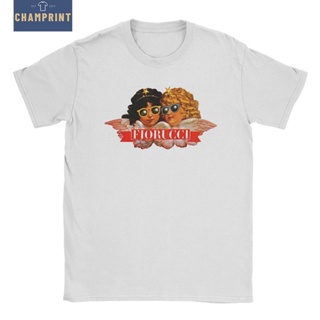 Mens s Vintage Fiorucci Cherubs Hipster Pure Cottonee Angel Kawaii Crew Neckops Graphic Printed T Shirt_03