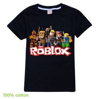 2020 ROBLOX เด็ก Summrt เสื้อแขนสั้นเสื้อยืดเสื้อผ้าสาวแฟชั่นเสื้อยืดเด็กลําลองเสื้อผ้าใหม่เด็กชายเสื้อยืด_03