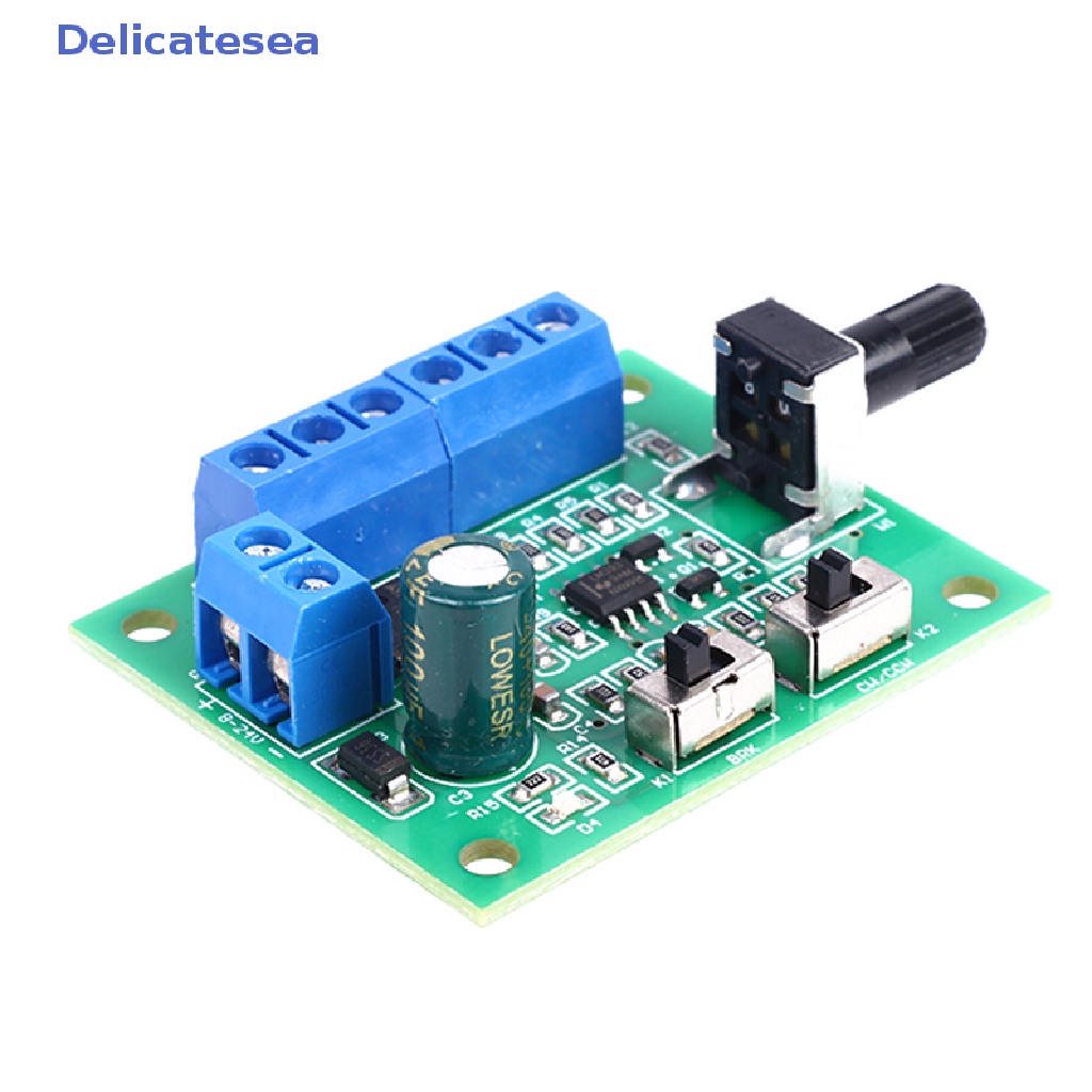 delicatesea-บอร์ดควบคุมความเร็วมอเตอร์ไร้แปรงถ่าน-dc12v-pwm