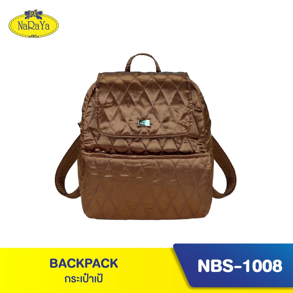 ภาพหน้าปกสินค้าNaRaYa Backpack กระเป๋าเป้ NBS-1008