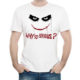 Tmgts1 เสื้อยืดแขนสั้น พิมพ์ลาย Suhcdk Joker Jack Napier Joker Why So Serious พลัสไซซ์ สําหรับผู้ชาย_03