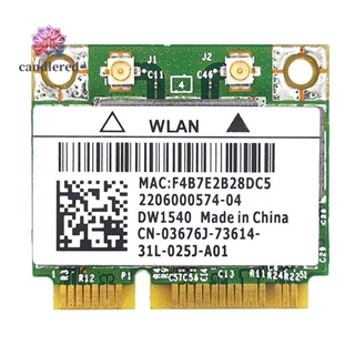 สําหรับ Broadcom BCM943228 การ์ดเครือข่ายไร้สายในตัว DW1540 2.4G 5G Dual Frequency MINI PCIE 300Mbps 802.11A B G N