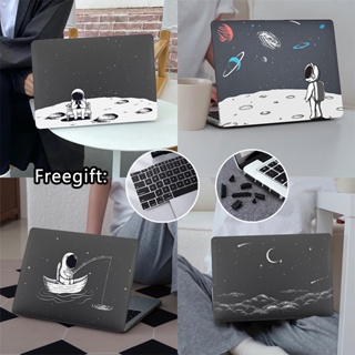 เคสแป้นพิมพ์ พิมพ์ลายนักบินอวกาศ พร้อมปลั๊กกันฝุ่น สําหรับ Macbook Pro 2023 14 นิ้ว M2 M1 Pro Max A2779 A2442 M2 Air Pro 13 นิ้ว A2681 A2338 Touch Bar Pro 13 15 16 นิ้ว