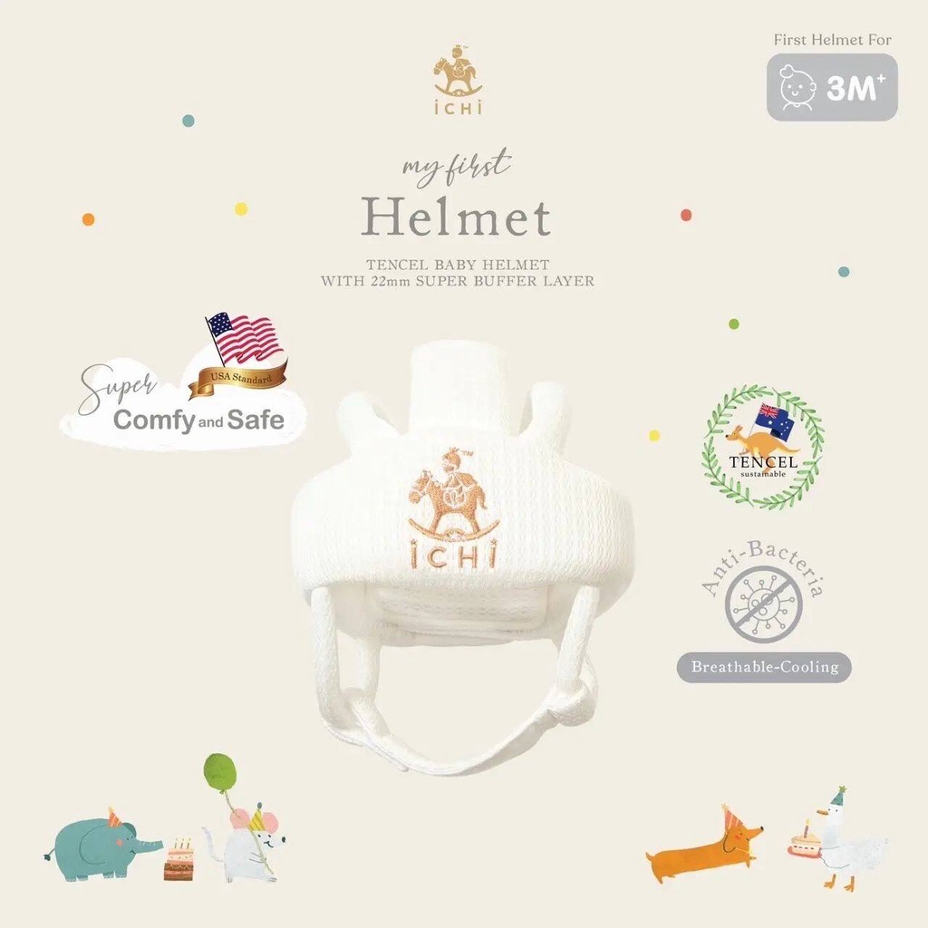 ผ้าอ้อมสำหรับว่ายน้ำสำหรับเด็ก-ichi-swimming-diapers-pack-6-pcs-ไซส์-m-ichi-my-1st-helmet-หมวกกันกระแทกสำหรับเด็ก