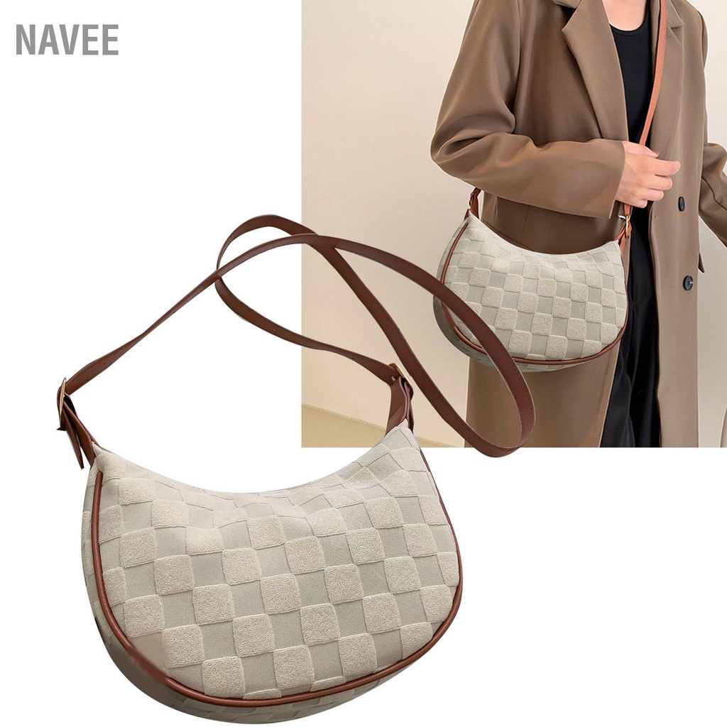 navee-กระเป๋าสะพายไหล่สตรีสายปรับได้แบบสบาย-ๆ-ผ้าใบ-lady-crossover-bag-สำหรับการเดินทางท่องเที่ยวทุกวัน