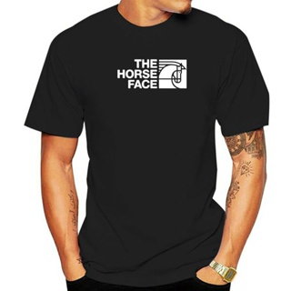 The Horse Face T Shirts Men Casual Cotton New Fashion New Summer Short Sleeve Funny Riding Horse T Shirt Hip Hop Te_01