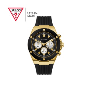 สินค้า GUESS นาฬิกาข้อมือผู้ชาย รุ่น POSEIDON GW0057G1 สีดำ นาฬิกาข้อมือ นาฬิกาผู้ชาย
