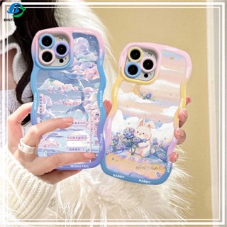 เคสโทรศัพท์มือถือ TPU ลายดอกไม้ กระต่าย ปลาวาฬ ขอบโค้ง สําหรับ OPPO A38 A78 A58 A17 A57 2022 A15 A16 A16K A54 A12 A5S A7 A94 A93 A3S A11k A53 A31 A52 A37 F9 A1K A76 A36 5F A9
