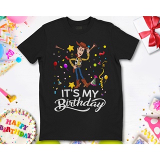 Disney Woody Toy Story Its My Birthday T-Shirt For Men     T-Shirt_05