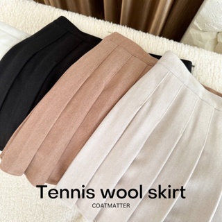 ภาพหน้าปกสินค้าCoatmatter - Tennis wool skirt กระโปรง ที่เกี่ยวข้อง