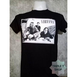 เสื้อยืดคอกลม สกรีนลาย NIRVANA (รหัส 16)_03