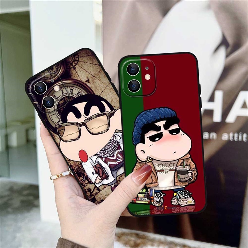 พร้อมส่ง-เคสโทรศัพท์มือถือ-ซิลิโคนนุ่ม-ลายการ์ตูนชินจัง-สไตล์ญี่ปุ่น-คลาสสิก-สําหรับ-xiaomi-poco-x3-nfc-x3pro-m2-m3-m4-f2-f3-11t-11-12-pro