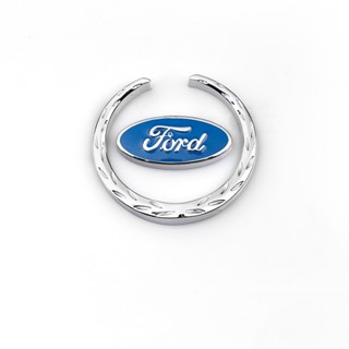 สติกเกอร์โลโก้ Ford โลหะ 3D สําหรับติดตกแต่งหน้าต่างรถยนต์ 1 ชิ้น