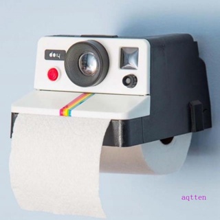 Aqtten WC กล่องกระดาษทิชชู่ สไตล์เรโทร สําหรับห้องน้ํา