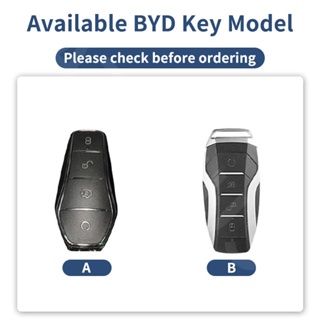 ภาพขนาดย่อของภาพหน้าปกสินค้าBYD Atto 3 เคสกุญแจรถยนต์ หนังสังกะสีอัลลอย ซองใส่กุญแจรถ สําหรับ Atto3 Yuan Plus Car Key Case Full Package จากร้าน zongdi.th บน Shopee