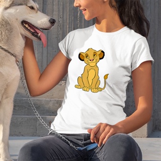 The Lion King Printing Women T-Shirt Fashion Disney  Top Clothes Outdoor Casual T Shirt Female Simba_05