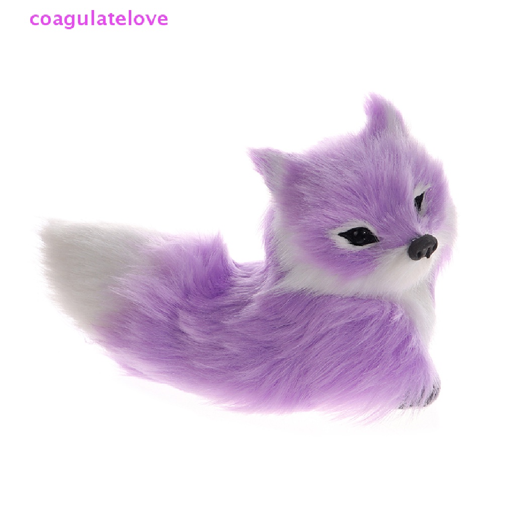 coagulatelove-ตุ๊กตาสุนัขจิ้งจอกจําลอง-ของขวัญวันเกิด-สําหรับเด็ก-ขายดี