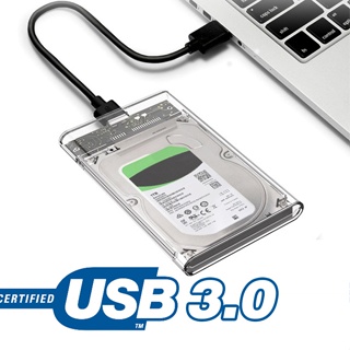 เช็ครีวิวสินค้ากล่องใส่ HDD USB 3.0 External Box Hard Drive 2.5 กล่องใส่ฮาร์ดดิส External Hard Drive Enclosure USB 3.0 External Box