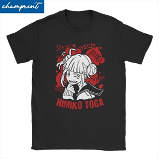 Novelty Boku No Hero Academia Himiko Toga T-Shirts Men S Crew Neck T Shirt My Hero Academ_04