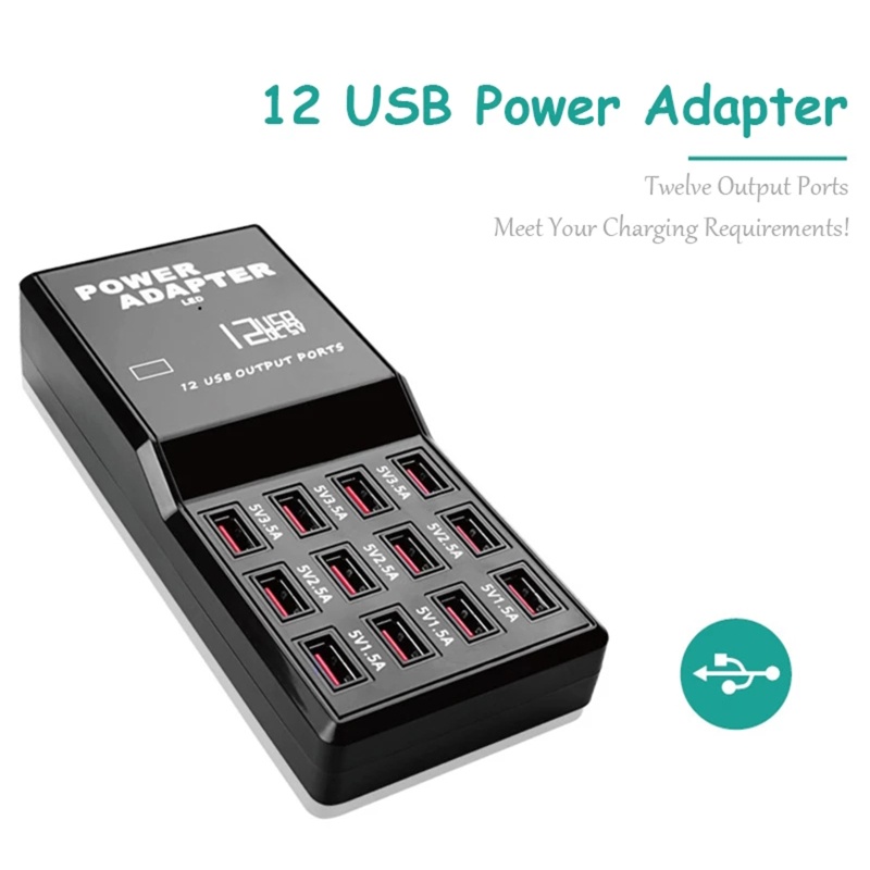 bang-แท่นชาร์จ-usb-12-พอร์ต-ชาร์จเร็ว-สําหรับโรงแรม-ร้านค้า-โรงเรียน