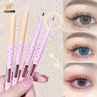 ดินสอเขียนขอบตา เจลอายไลเนอร์ กันน้ํา ติดทนนาน / ไม่เลอะ สีแดง สีน้ําตาล นอน ไหมปากกา / นุ่ม สวมใส่ง่าย เม็ดสีสูง แต่งตา
